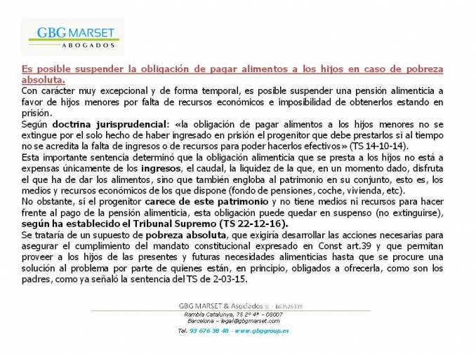  - GBG MARSET & Asociados